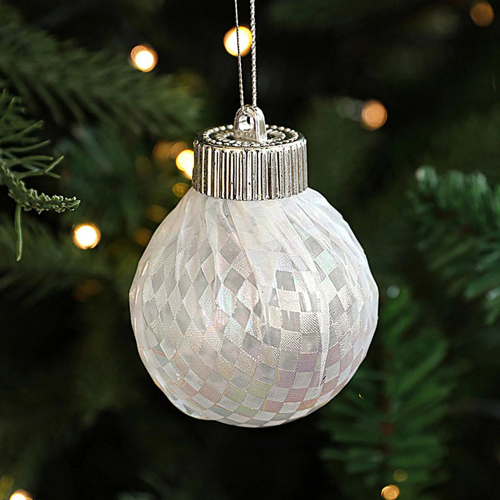 Transparent Christmas Ornament Pendant Balls | Tree & Mall Decor Christmas Ornaments Qme