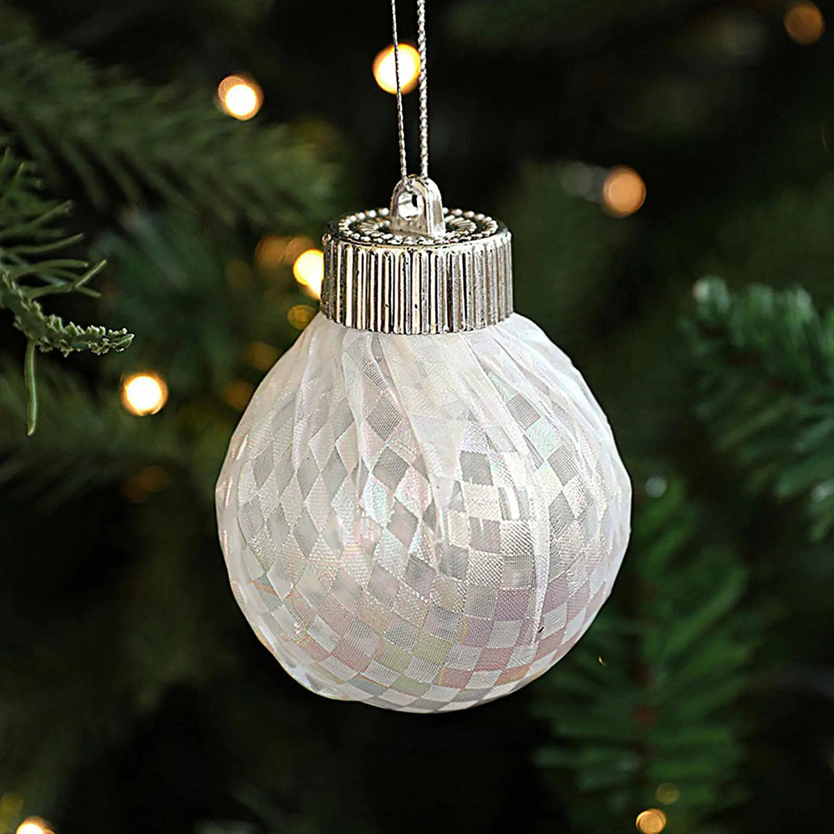 Transparent Christmas Ornament Pendant Balls | Tree & Mall Decor Christmas Ornaments Qme