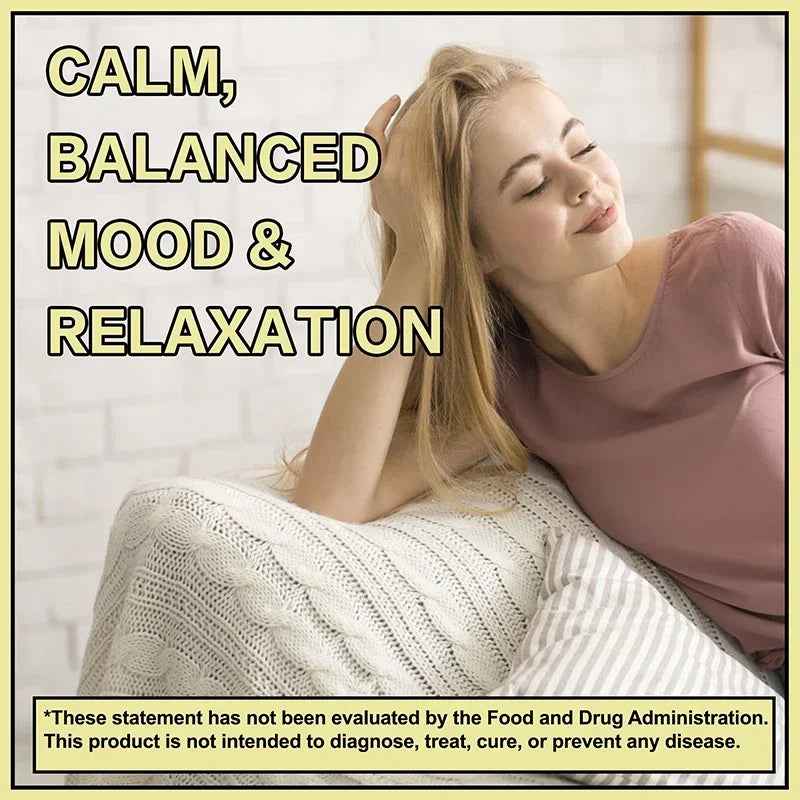 Organic Lemon Balm Capsules – Mood & Wellness Support Herbal Supplement Qst
