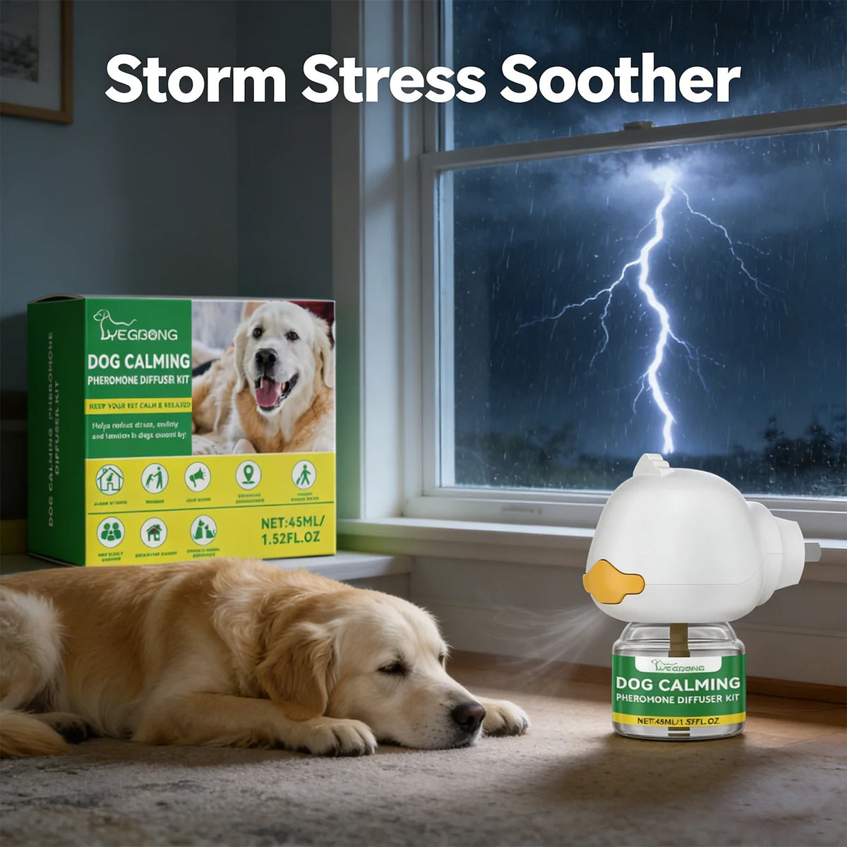 Dog Calming Diffuser Kit – Soothing Relaxation for Pets Pet Calming Diffuser Qme