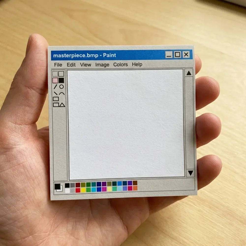 Retro Vintage Sticky Notes 200 Sheets – 7.62cm Memo Pads Vintage Memo Pads Qme