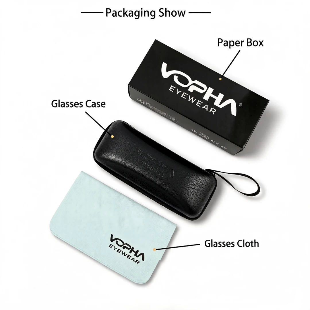 VOPHA Night Vision Driving Glasses – Anti-Glare Yellow Lens Night Vision Glasses Qst