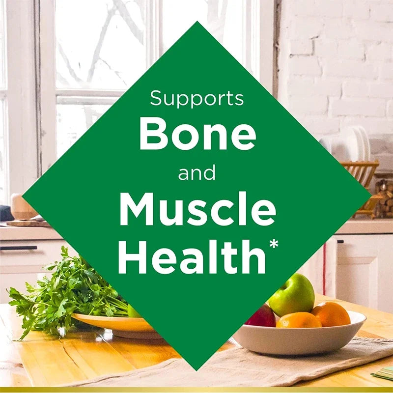 Magnesium Oxide 500mg Capsules – Bone & Muscle Support Mineral Supplement Qst