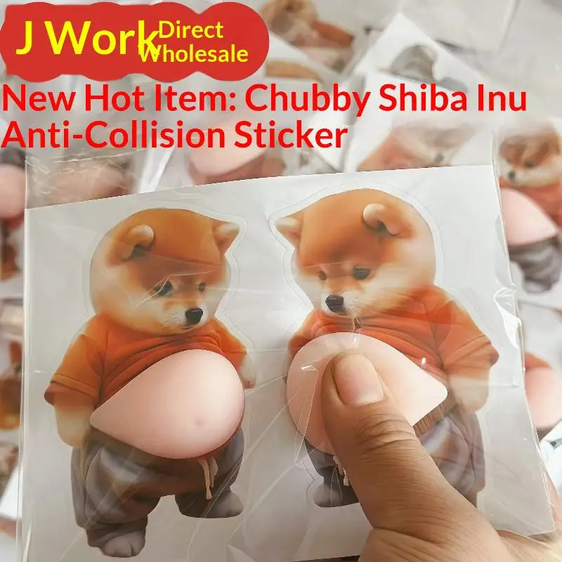 3D Cute Puppy Squishable Phone Case Decoration for Kids Phone Case Decoration Qme A1