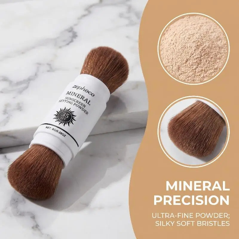 Natural Setting Powder – Oil Control & Sweatproof | Travel Size Setting Powder Qme Default Title