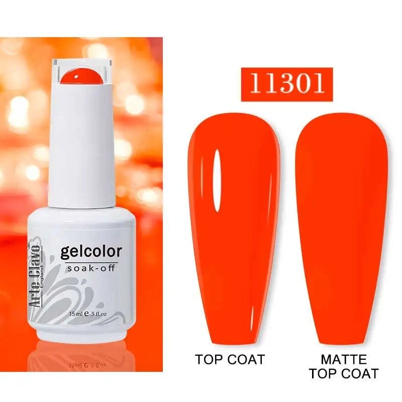 Arte Clavo Gel Nail Polish – 140 Colors Semi-Permanent UV Gel