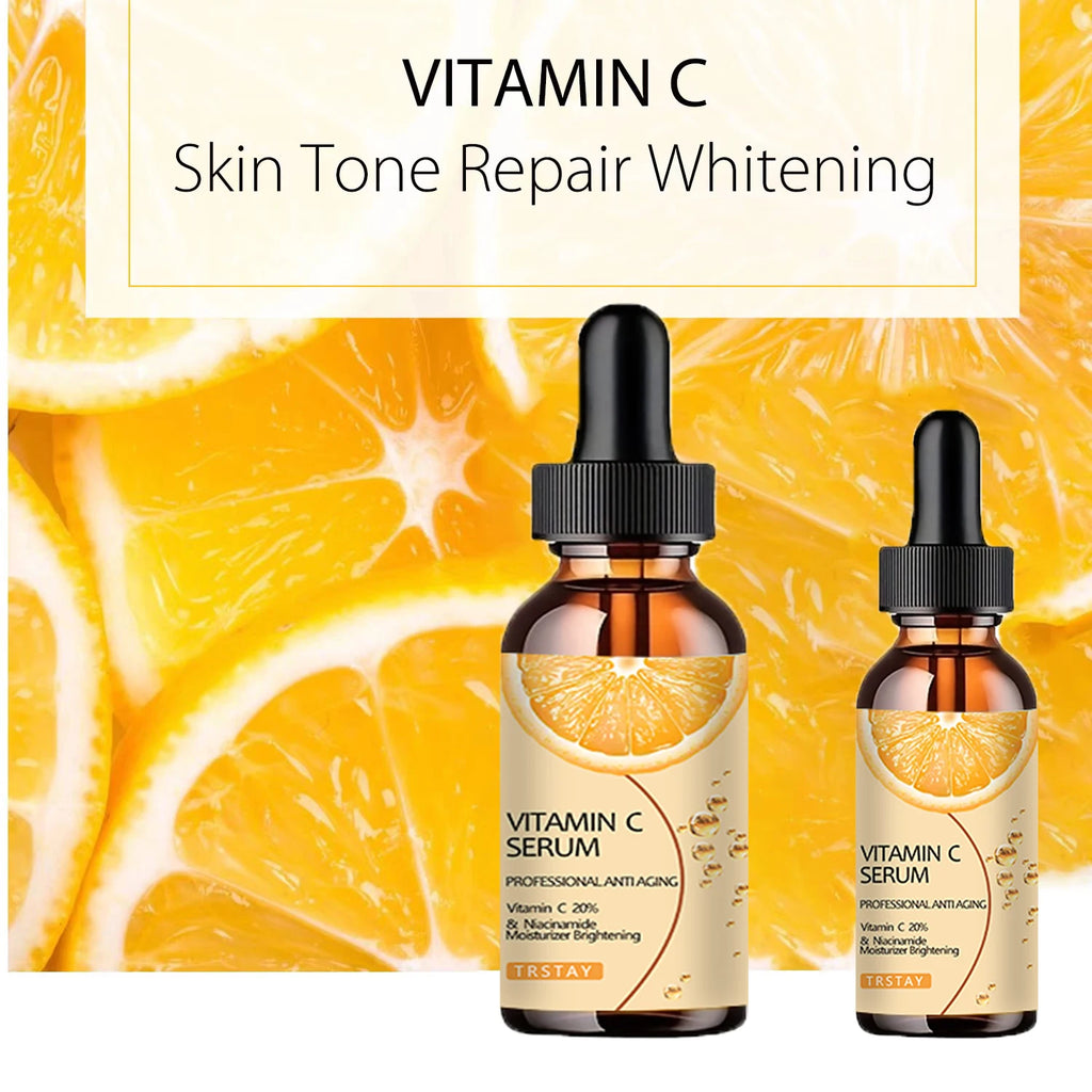 YRFKT Vitamin C Face Serum – Hydrating Nourishing Essence Vitamin C Face Serum Qst