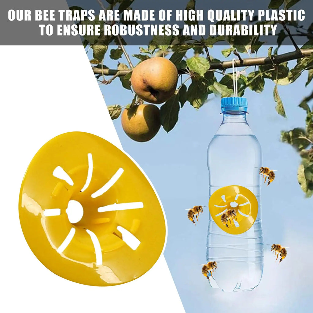 Flower-Shaped Wasp & Bee Trap – Reusable Flying Insect Catcher Garden Insect Trap Qme