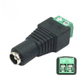 DC 12V Male Female Power Plug Connectors for CCTV & LED 100pk DC Power Connector Qme 100 female