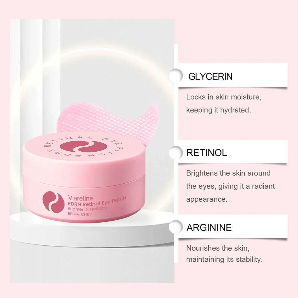 Retinol Hydrogel Eye Patches – Brightening Under-Eye Mask Hydrogel Eye Patches Qme