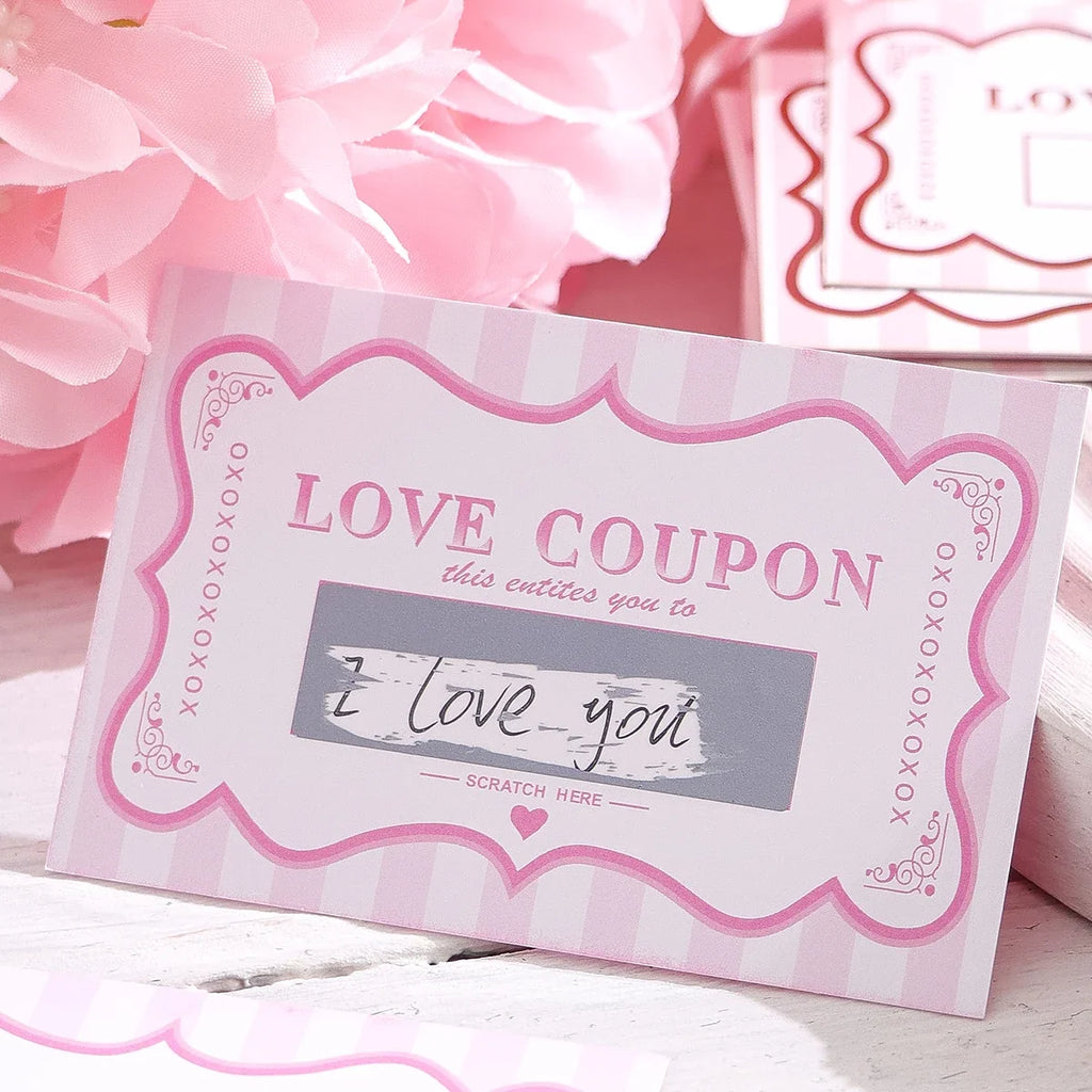 Scratch Off Love Coupons – DIY Romantic Date Night Cards DIY Scratch Off Cards Qme