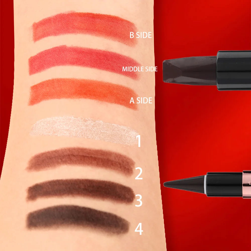 One-Stroke Lip & Eye Color Stick – 24-Hour Smudge-Proof Lip & Eye Stick Qst