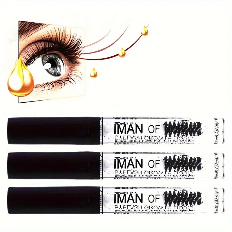 Clear Eyelash Curling Serum & Eyebrow Setting Gel | Qme Lash & Brow Gel Qme