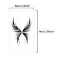 Watercolor Angel Wings Butterfly Temporary Tattoo Sticker Temporary Tattoo Sticker Qme HC-928