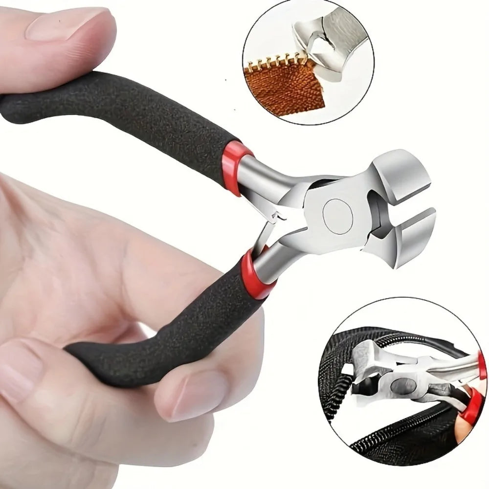 Zipper Repair Pliers – Metal Teeth Removal Tool for Sewing Zipper Repair Pliers Qme