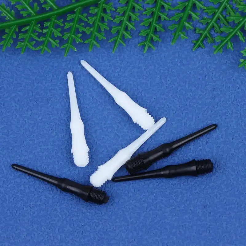 100pcs Soft Plastic Dart Tips – Electronic Dartboard Points Dart Replacement Tips Qst