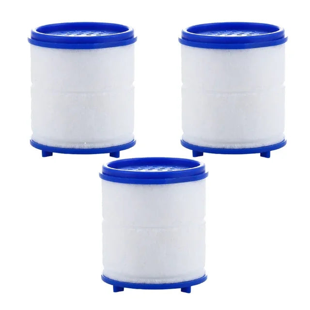 Faucet & Shower PP Cotton Water Filter Element – 5 Colors Water Filter Element Qme 3pcs Filter