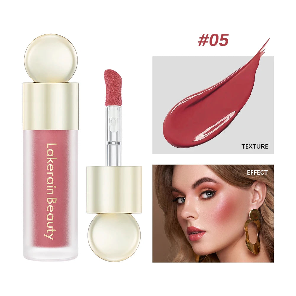 Velvet Liquid Blush – Natural Cheek Tint, 5 Shades Liquid Blush Qst 05