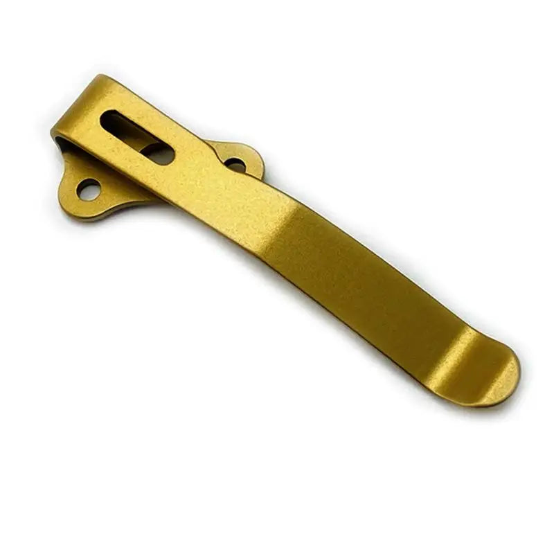 Titanium Deep Carry Pocket Clip for Demko AD20 / AD20.5 Knife Pocket Clip Qst Gold 1pcs