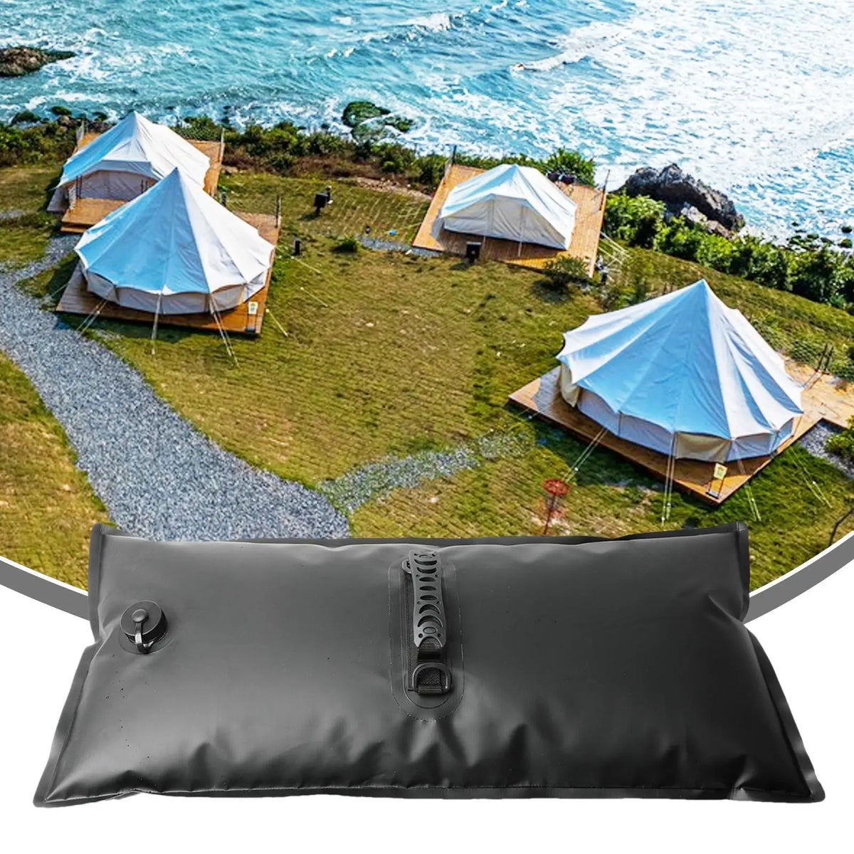 Canopy Water Weight Bags – Wind-Resistant Tent Stand Base Canopy Weight Bags Qme