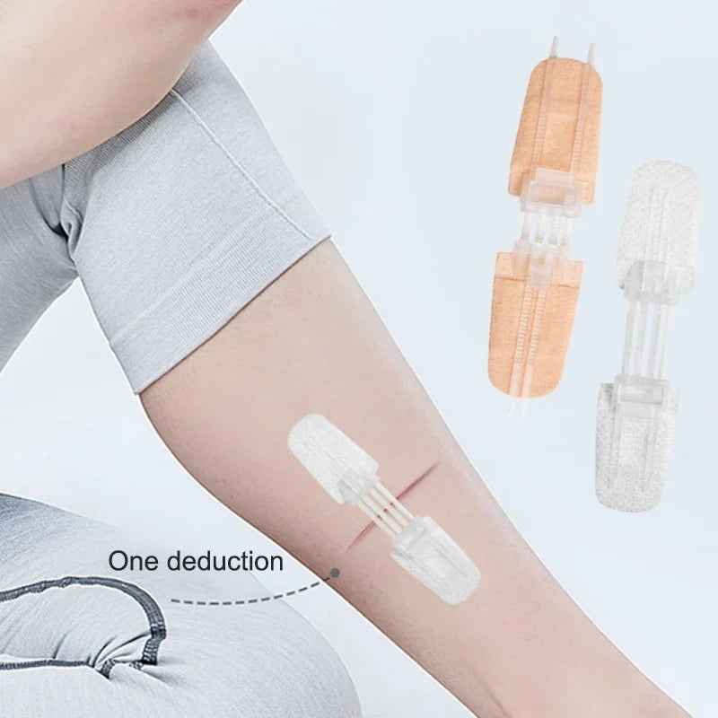 Zipper Wound Closure Patch – Sutureless Waterproof Bandage Wound Closure Patch Qme