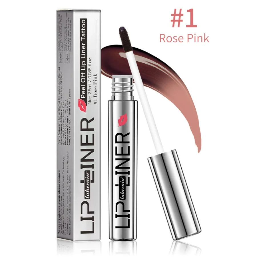 Matte Peel Off Lip Stain – Long-Lasting Tint & Hyaluronic Acid Peel Off Lip Stain Qst 01 2.5ml