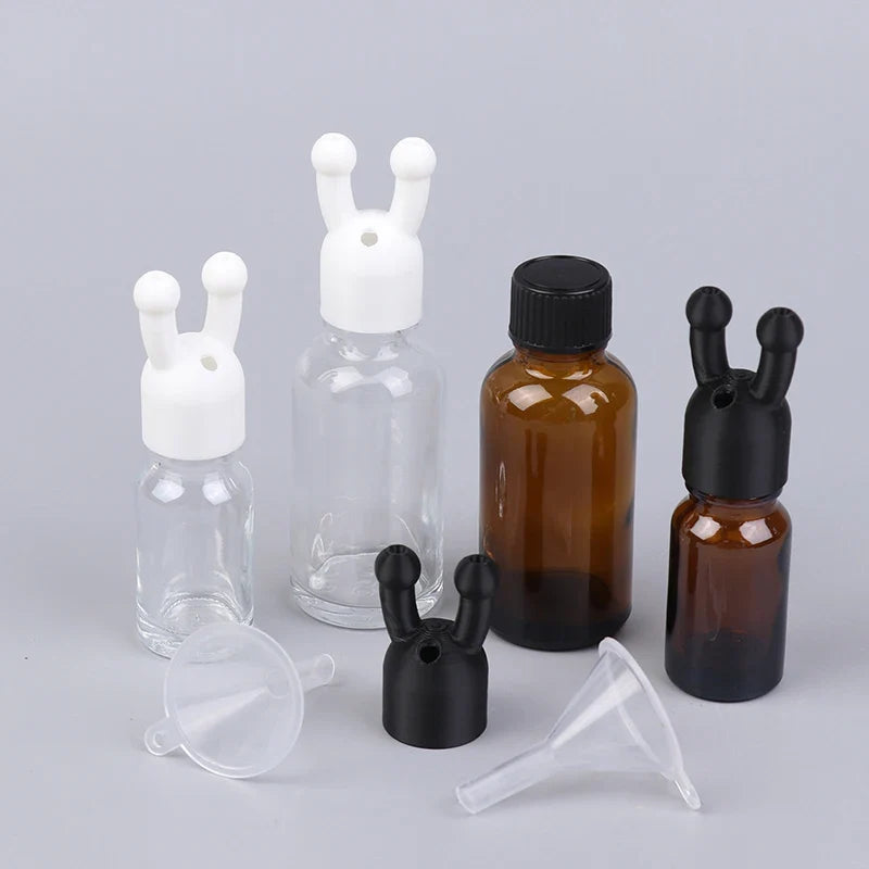 Leak-Proof Essential Oil Inhaler Cap | Mini Aroma Dispenser Aromatherapy Inhaler Qme