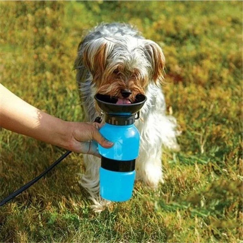 Portable Pet Water Bottle for Dogs & Cats – 500ml Leakproof Pet Travel Water Bottle Qme