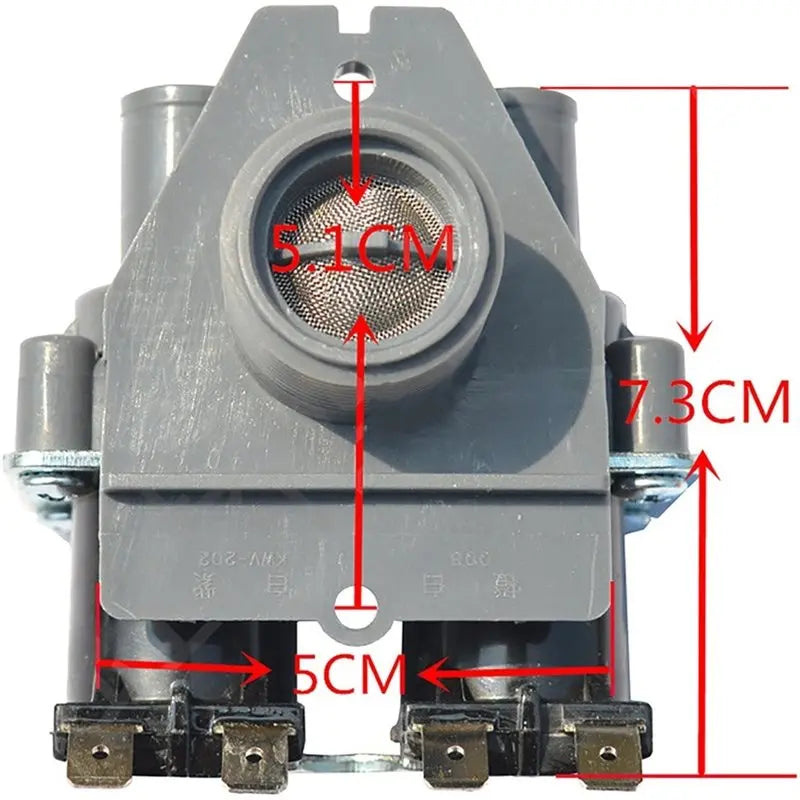 B15C Washing Machine Water Inlet Solenoid Valve FCS-360U Washing Machine Part Qst