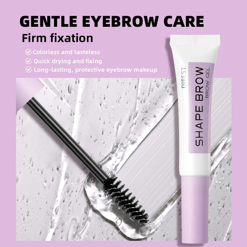 QIBEST Eyebrow Shaping Gel – Quick-Dry Long-Lasting Brow Styler Eyebrow Styling Gel Qme