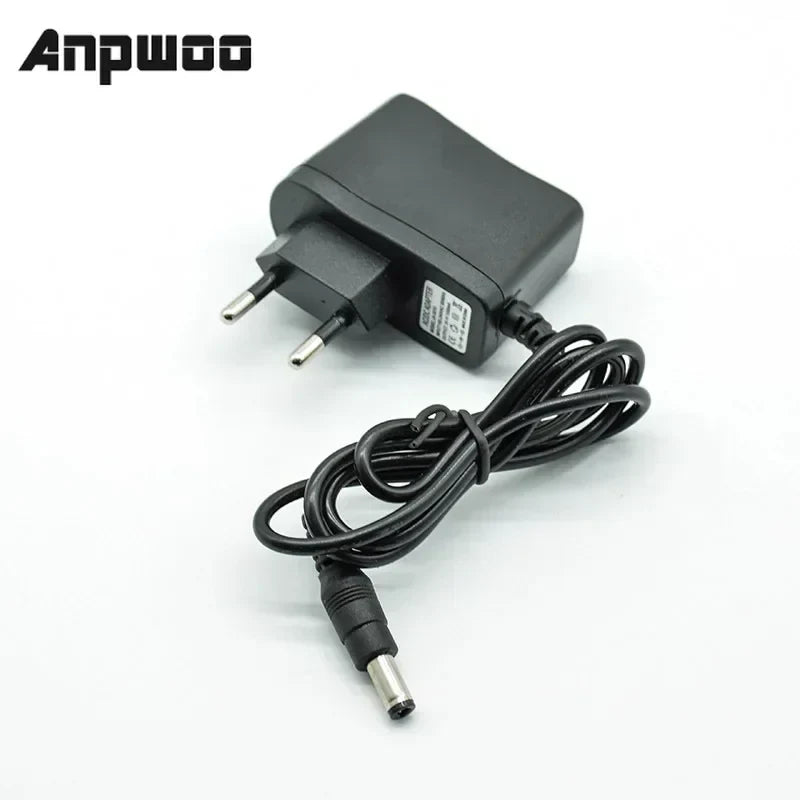ANPWOO 3V 1A DC Power Adapter EU Plug 100-240V AC Converter AC DC Power Adapter Qme V3 500mA