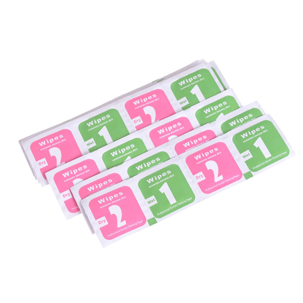 400pcs Dry & Wet Screen Cleaning Wipes – Phone, Lens & LCD Screen Cleaning Wipes Qst