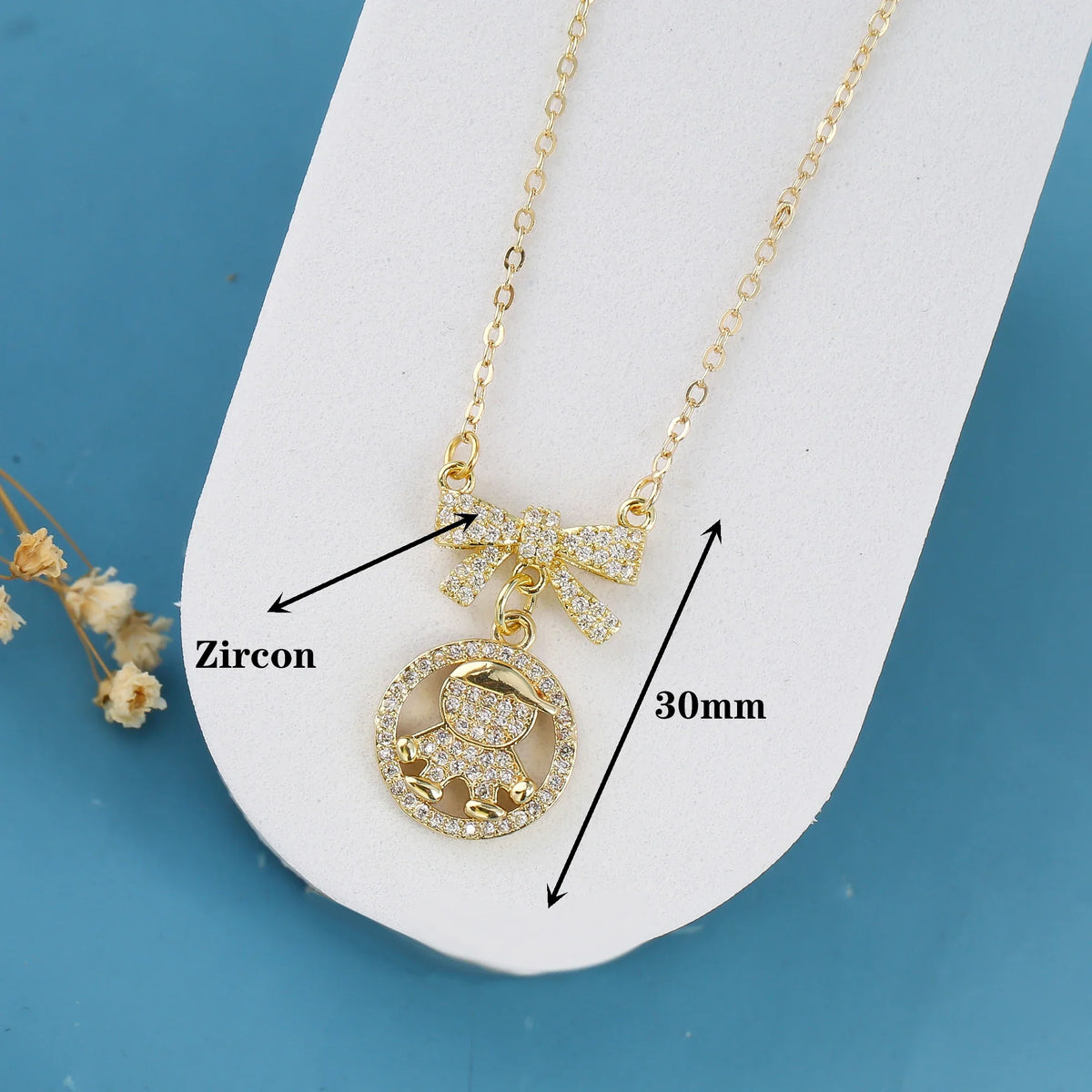 Luxury Copper Zircon Heart Pendant Necklace – 4 Styles Heart Pendant Necklace Qme