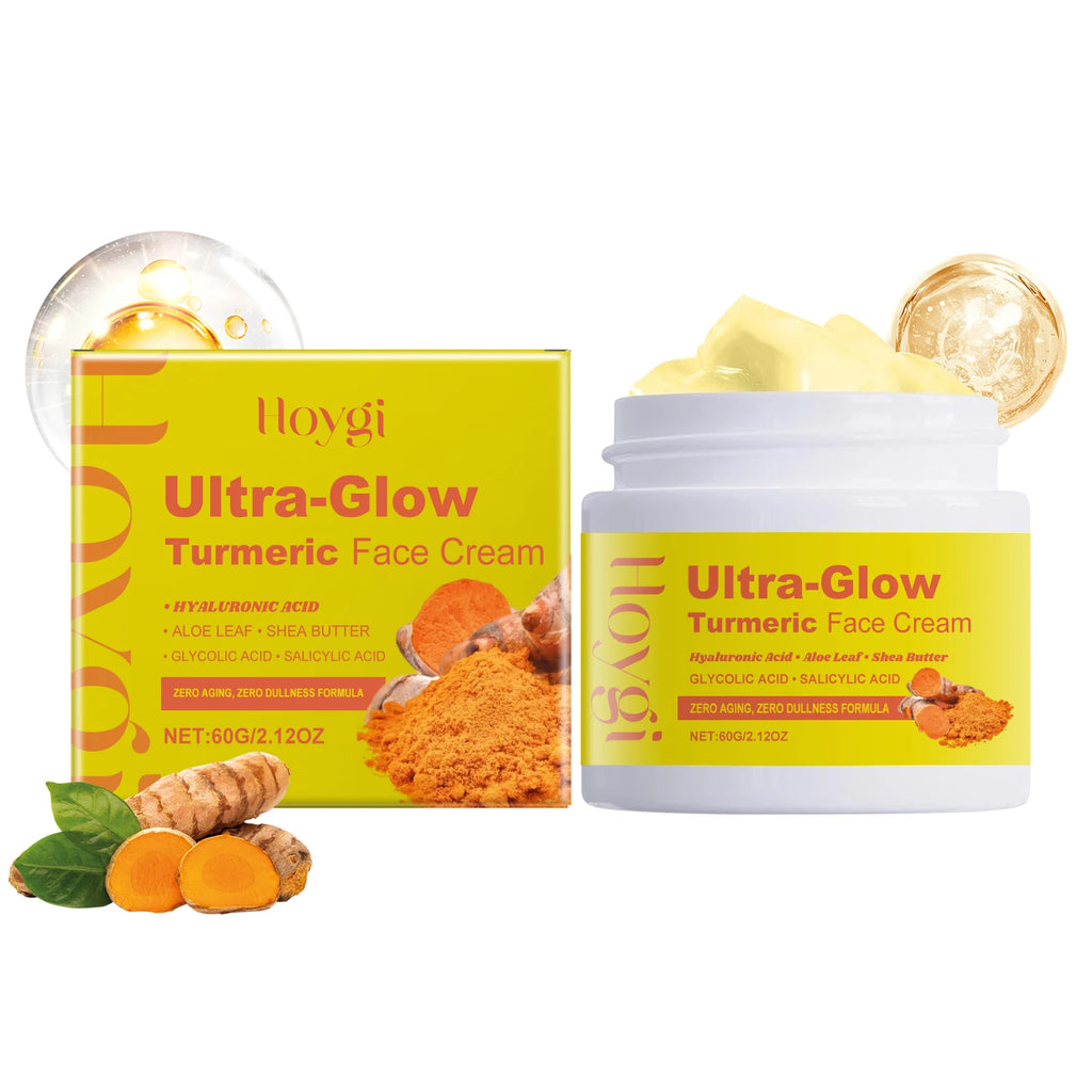 Hoygi Turmeric Face Serum – Even Skin Tone & Pore Minimizer Turmeric Face Serum Qst 60g boxed
