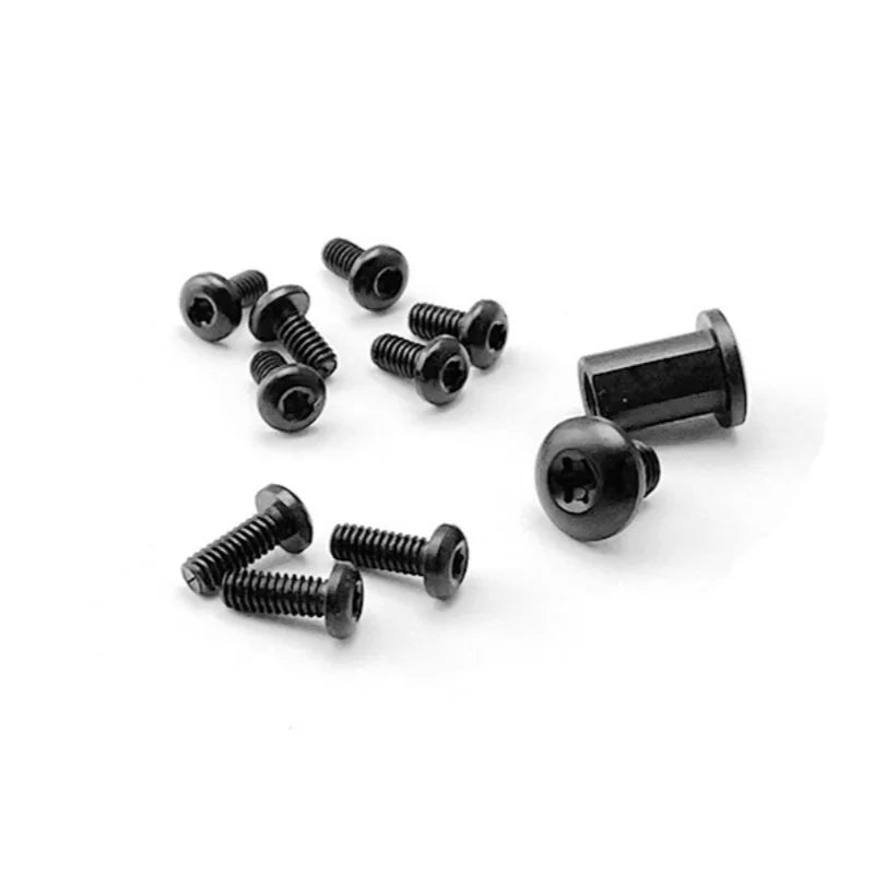 Titanium Screws for Benchmade Mini Adamas 273 – DIY Repair Knife Repair Screws Qst Silver 1 set
