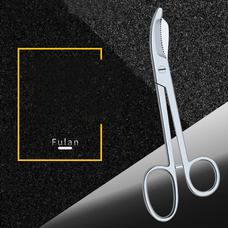 Stainless Steel Bandage Gauze Scissors – Serrated 24cm Medical Scissors Qme