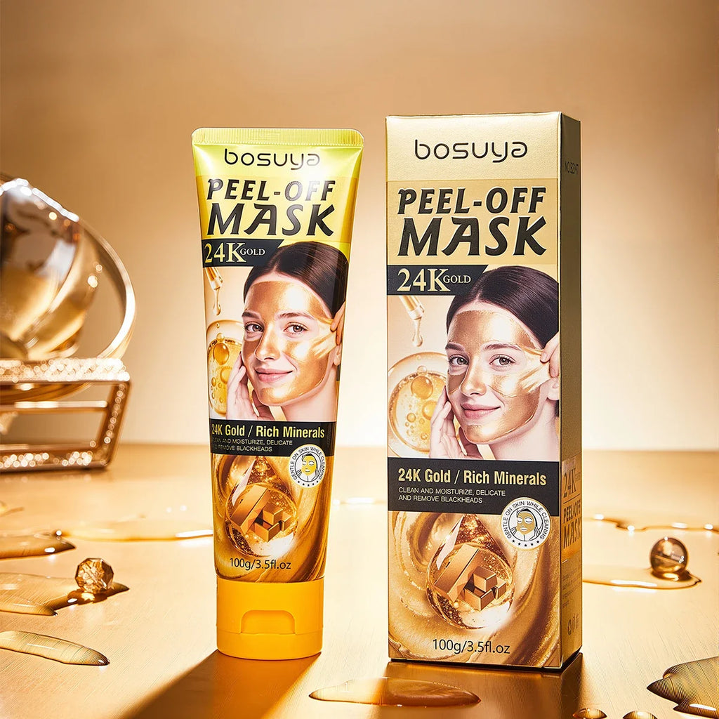 Peel-Off Facial Mask – Oil Control, Pore Cleanse & Deep Moisture Peel-Off Face Mask Qme 1PCS