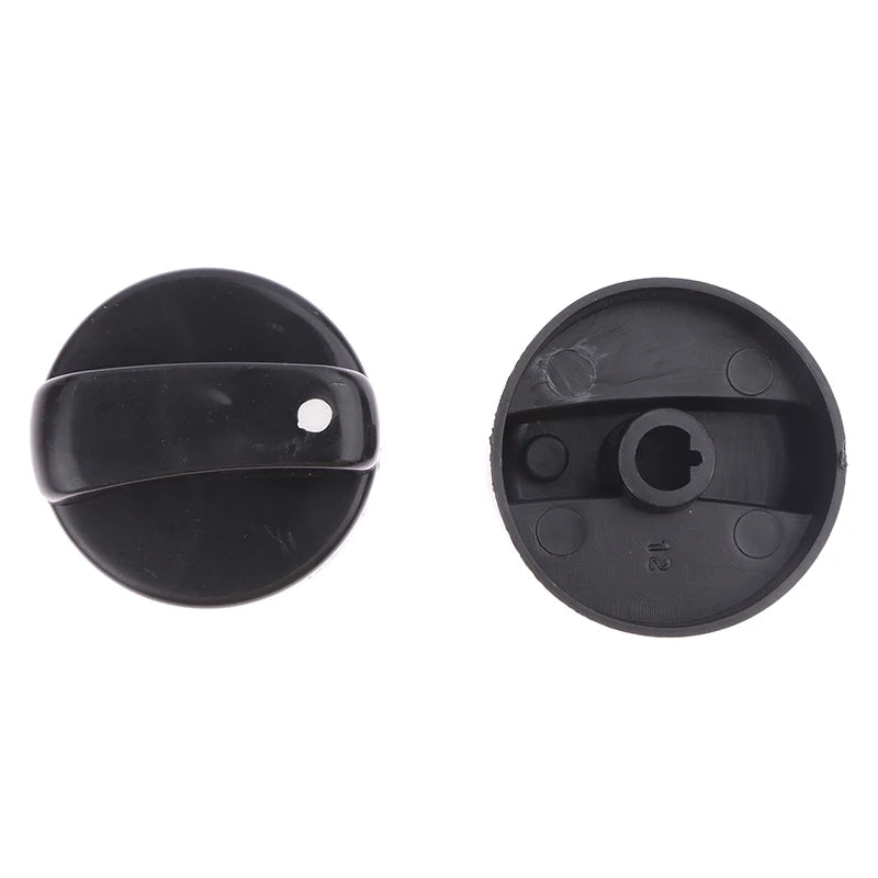2-Pack Universal Black Gas Stove Control Knobs – DIY Stove Replacement Knobs Qst