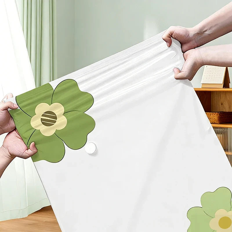 Vacuum Compression Storage Bags for Clothes, Quilts & Travel Compression Storage Bag Qme