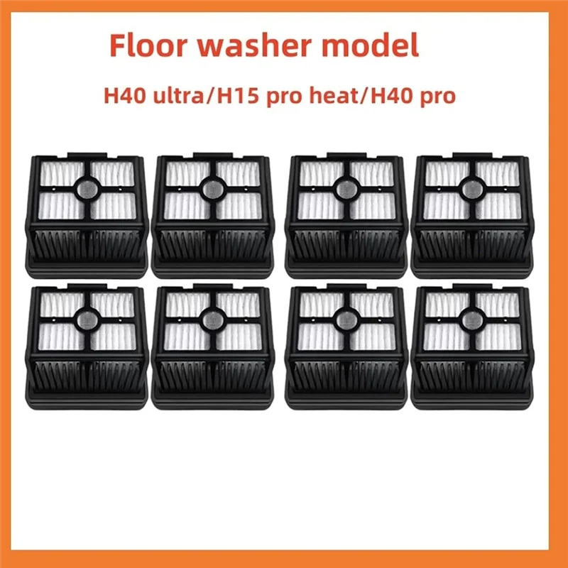 Dreame H40 Ultra H15 Pro H40 Pro HEPA Filter 8-Pack Vacuum Filter Pack Qst