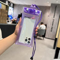 Waterproof Phone Pouch – Touch Screen Compatible Swimming Waterproof Phone Pouch Qme one size Purple