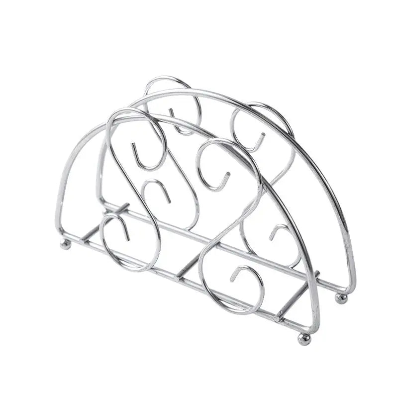 Metal Iron Napkin Holder & Paper Organizer – 7 Colors Napkin Holder Organizer Qme
