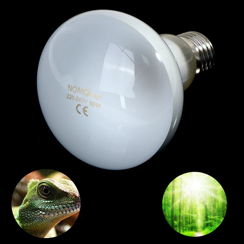 UVA UVB Reptile Basking Lamp Bulb for Turtles & Lizards Reptile Basking Lamp Qme