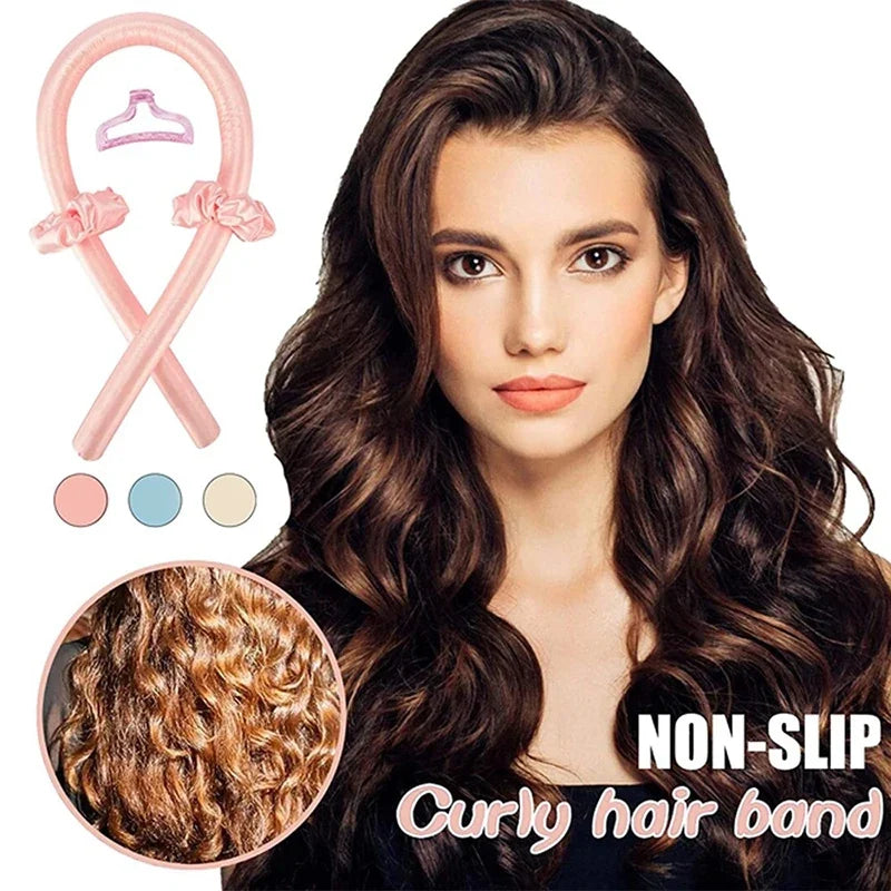 EVA Sponge Curl Stick Hair Ring – No-Heat Overnight Curler No-Heat Hair Curler Qme