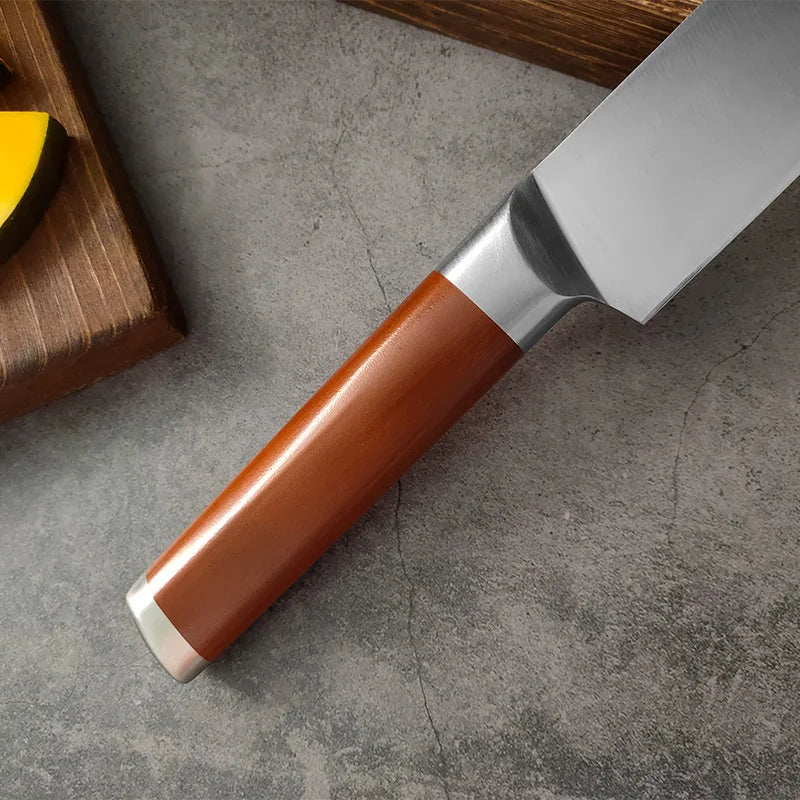 InLeung Kitchen Cleaver – Sharp Stainless Steel Meat & Fruit Knife Kitchen Cleaver Knife Qst