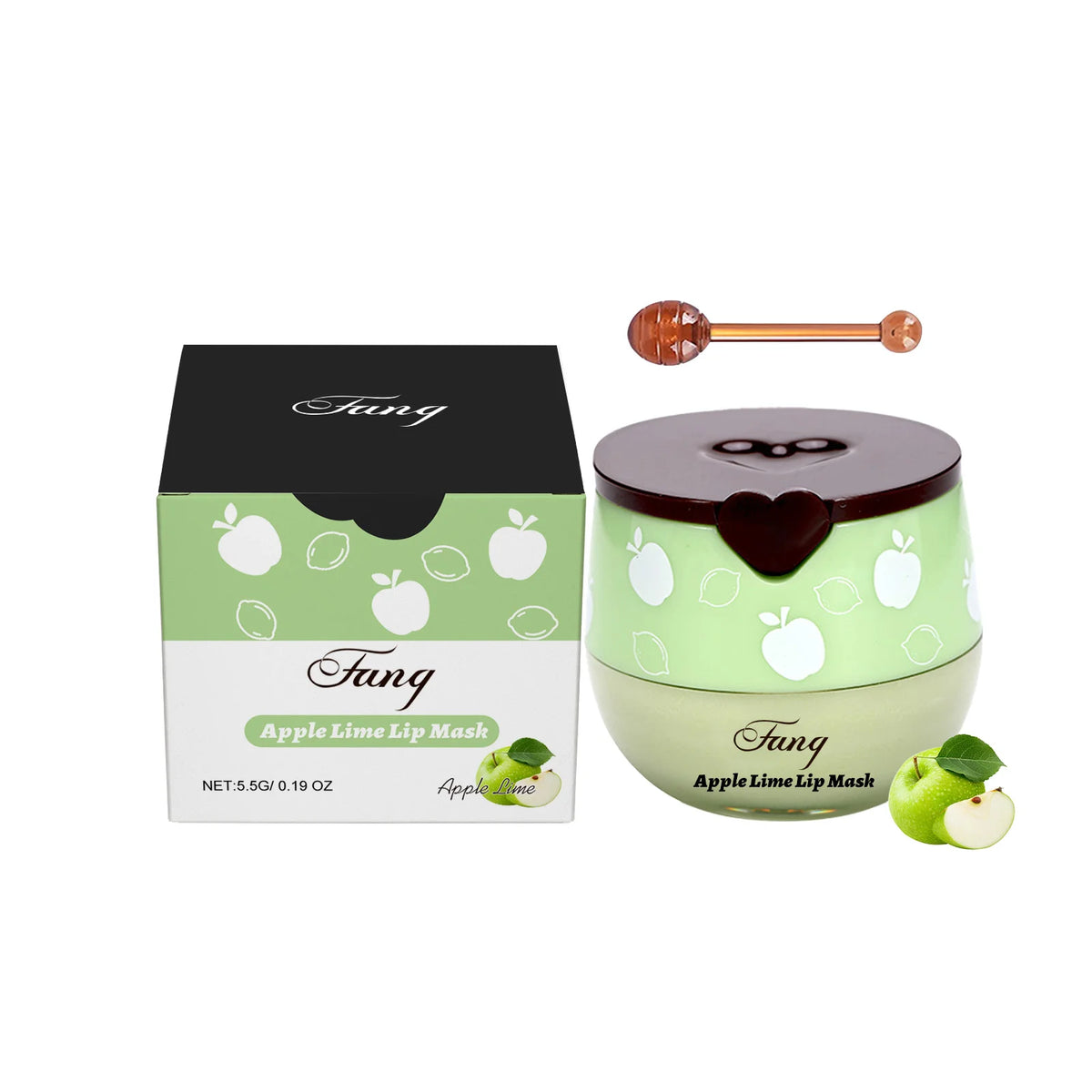 Strawberry Overnight Lip Mask – Hydrating Sleeping Lip Treatment Sleeping Lip Mask Qst Apple Lime