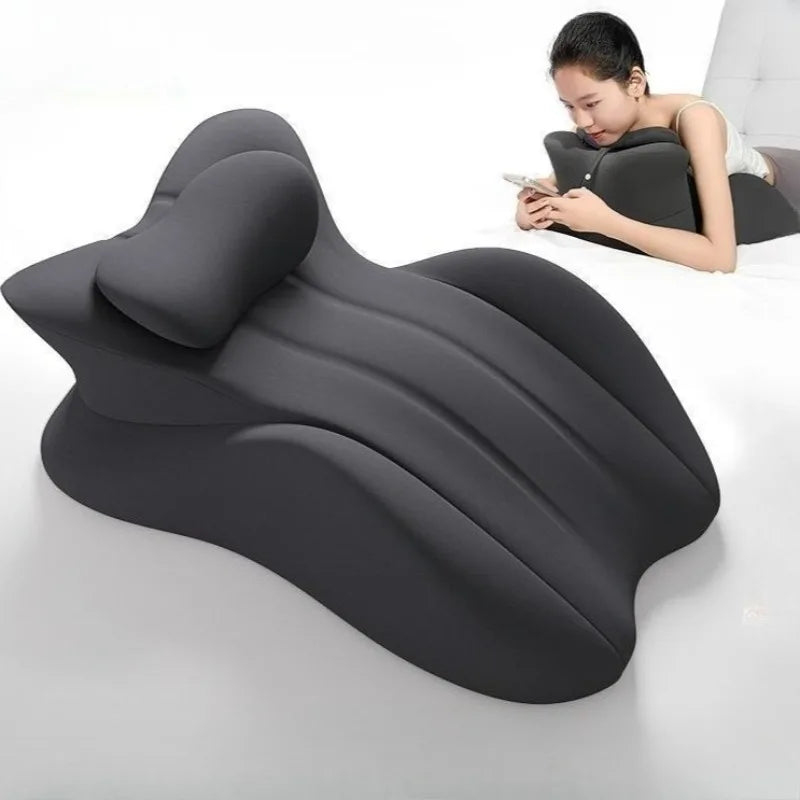 Memory Foam Wedge Pillow – Multi-Position Ergonomic Support Wedge Support Pillow Qst