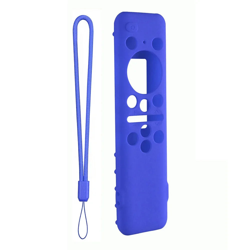 Silicone Remote Cover for Samsung Neo QLED BN59-01432A/B Remote Control Cover Qme Blue