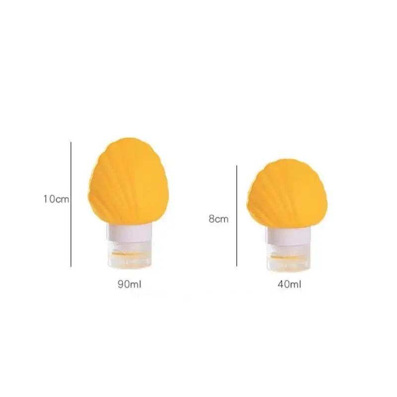 Silicone Travel Bottles – Leakproof Refillable Cosmetic Set Refillable Travel Bottles Qme