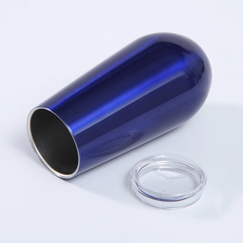 Swig Egg-Shaped Insulated Tumbler 6oz 12oz Vacuum Cup Insulated Tumbler Qst 6oz 9 sliver logo